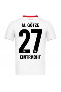 Fotbalové Dres Eintracht Frankfurt Mario Gotze #27 Venkovní Oblečení 2025-26 Krátký Rukáv